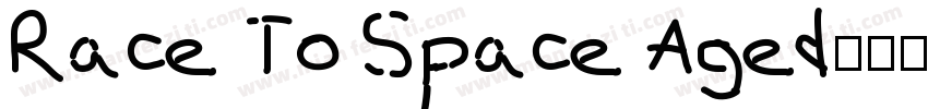 Race To Space Aged字体转换